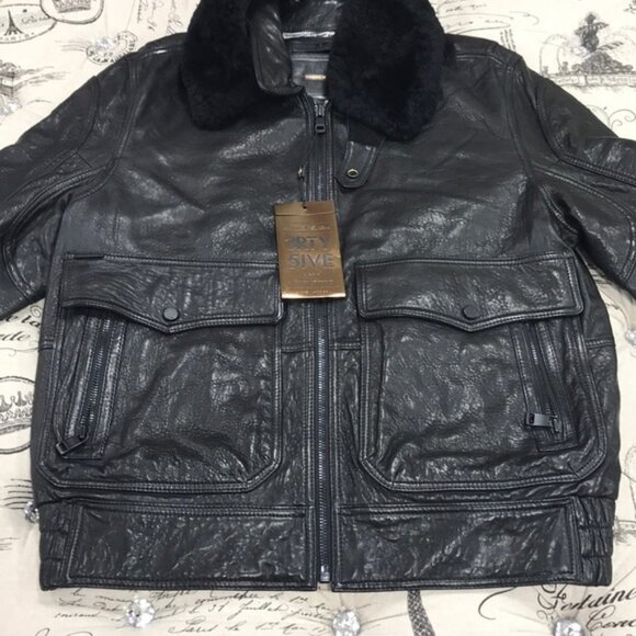 Andrew Marc New York 3614 Leather Jacket - Picture 11 of 12